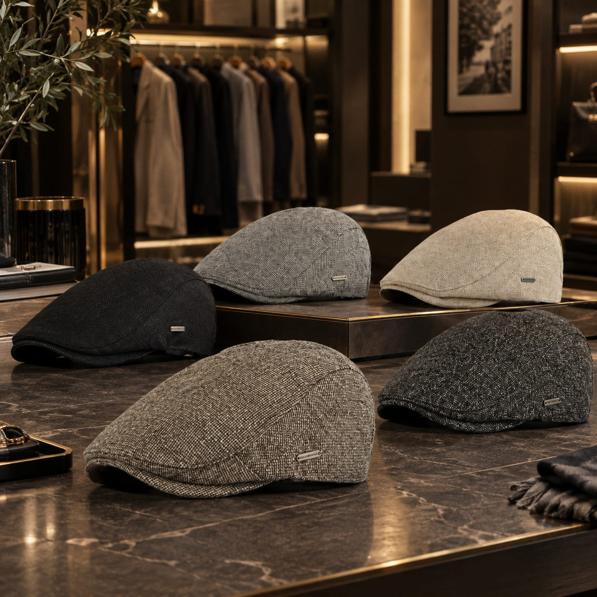 Flat Cap – Retro Detective Style