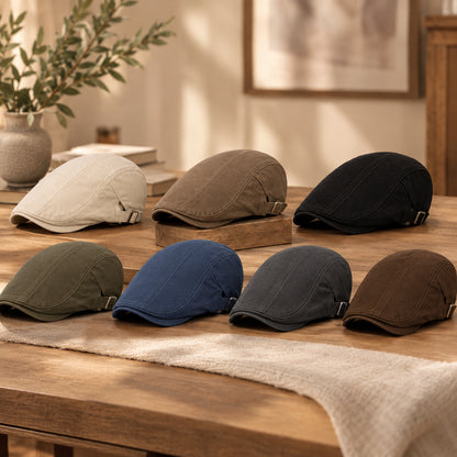 Flat Cap – Soft Beret, Year-Round Style