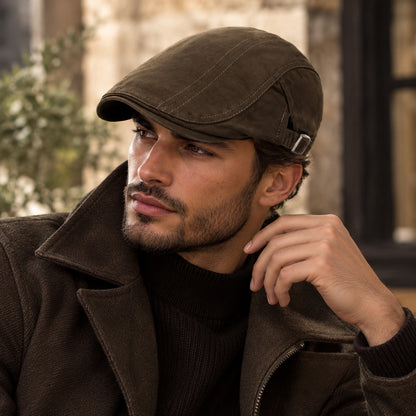 Flat Cap – Soft Beret, Year-Round Style