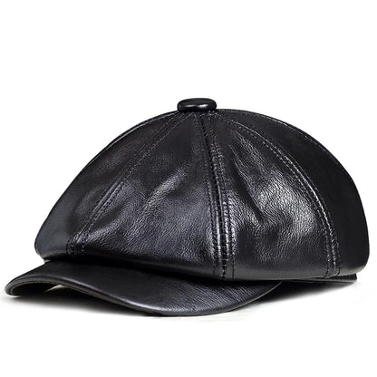 Newsboy Cap – Vintage Style In Genuine Leather