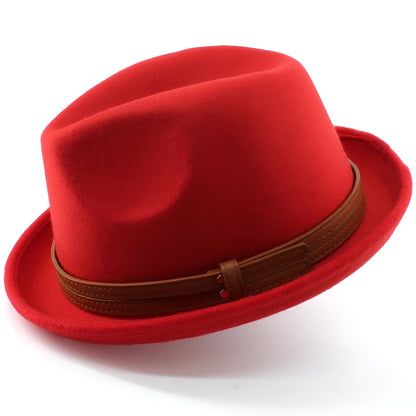 Trilby Hat – Leather Style Band