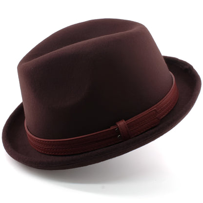 Trilby Hat – Leather Style Band
