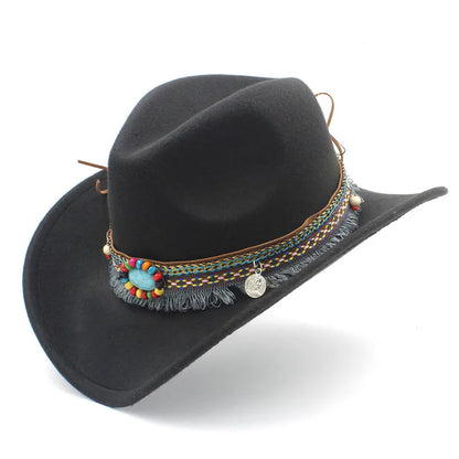 Cowboy Hat – Wool with Decorative Band