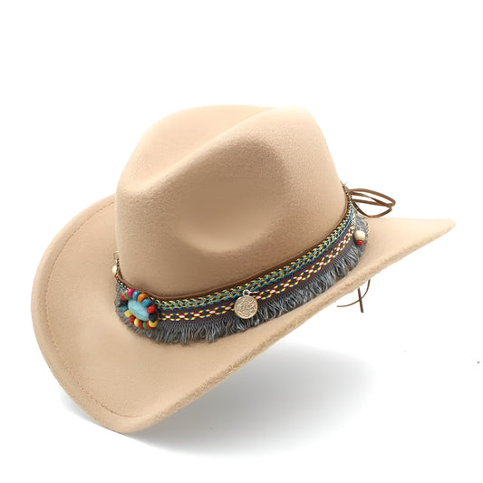Cowboy Hat – Wool with Decorative Band