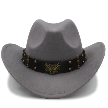 Cowboy Hat – Western Eagle Emblem Design