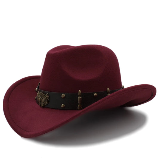 Cowboy Hat – Western Eagle Emblem Design