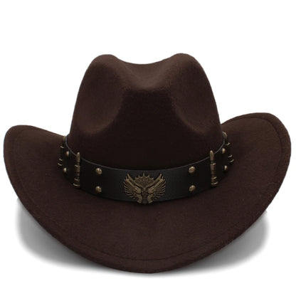 Cowboy Hat – Western Eagle Emblem Design