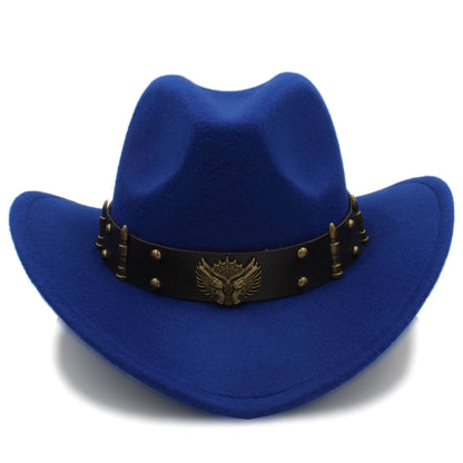 Cowboy Hat – Western Eagle Emblem Design