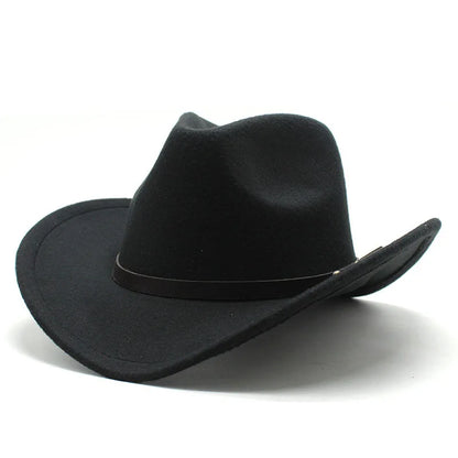 Cowboy Hat – Minimalist Leather Band Design