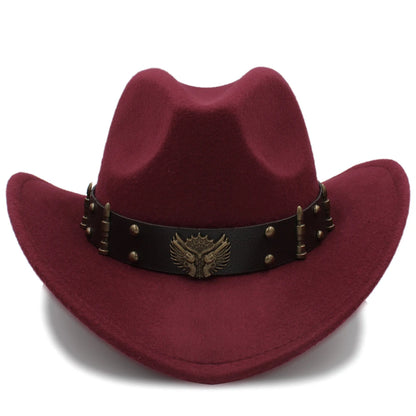 Cowboy Hat – Western Eagle Emblem Design