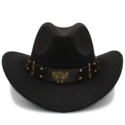 Cowboy Hat – Western Eagle Emblem Design