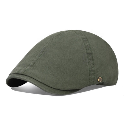 Flat Cap – Timeless Design with Minimal Stitch Detail