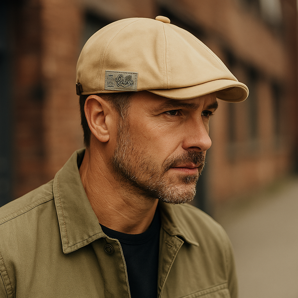 IvyCap – Classic Men’s Cotton Flat Cap