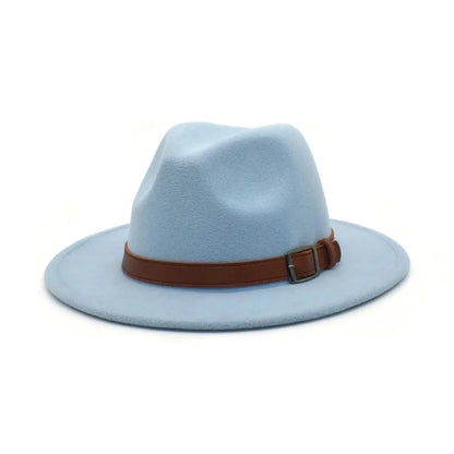 Fedora Hat – Leather Buckle Band