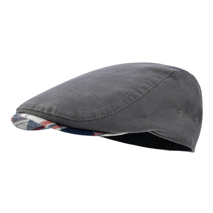 Flat Cap – Subtle Inner Brim Detail