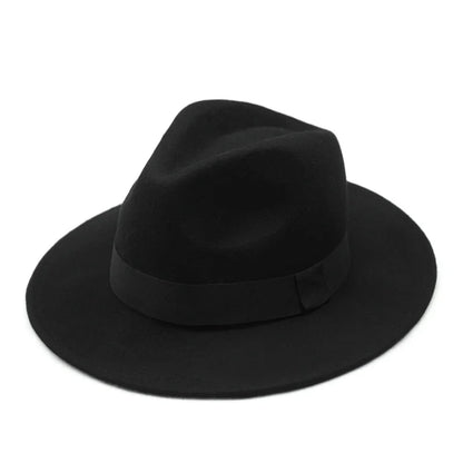 Fedora Hat – Classic Wool Blend with Black Band