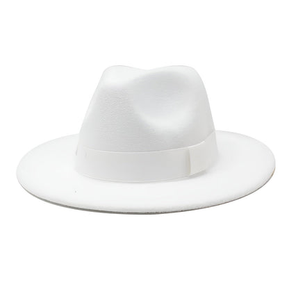 Classic Wide Brim Fedora Hat – Timeless Elegance for Every Occasion