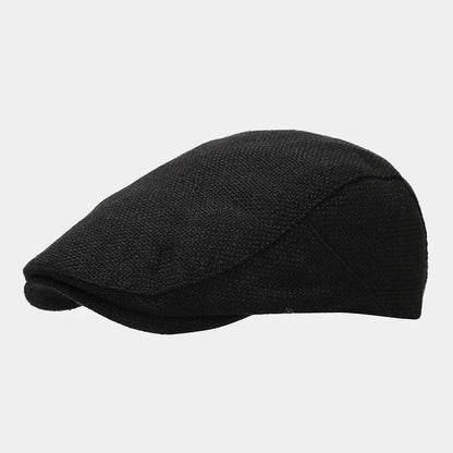 Flat Cap – Men’s Classic Linen Style