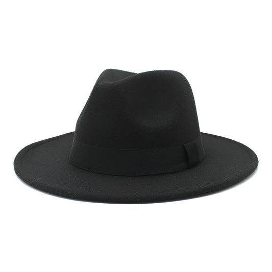 Classic Wide Brim Fedora Hat – Timeless Elegance for Every Occasion