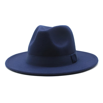 Classic Wide Brim Fedora Hat – Timeless Elegance for Every Occasion