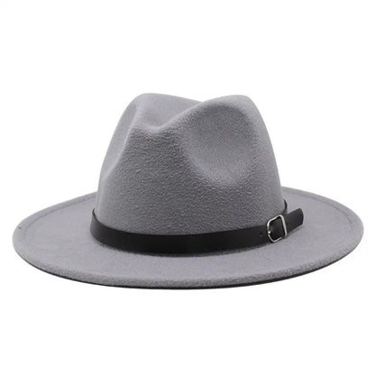 Fedora Hat – Slim Belt Accent