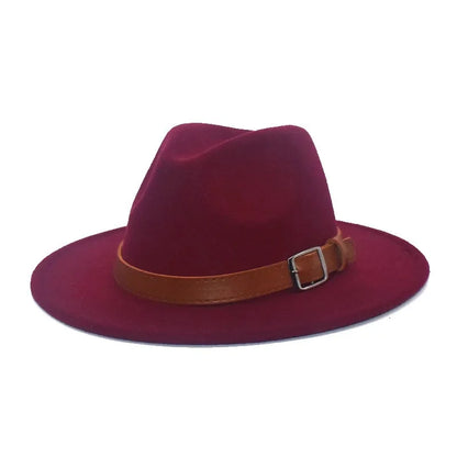 Fedora Hat – Leather Buckle Band