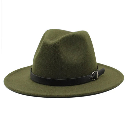 Fedora Hat – Slim Belt Accent