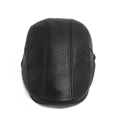 Flat Cap – Men’s Leather Design