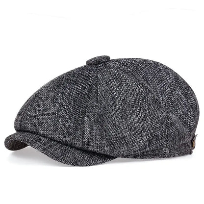 Newsboy Cap – Vintage Cotton Design
