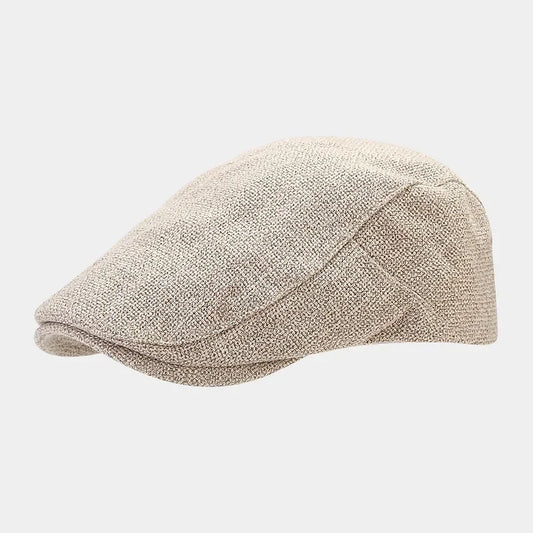 Flat Cap – Men’s Classic Linen Style