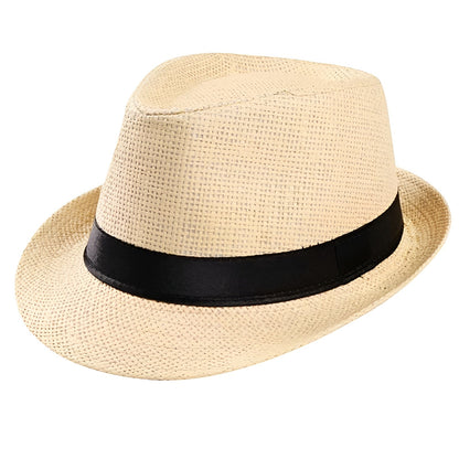 Panama Hat – Classic Woven Design with Black Band