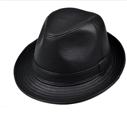 Trilby Hat – Genuine Leather Timeless Style