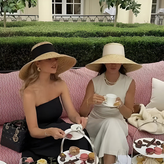 Straw Hat – Statement Wide Brim Style