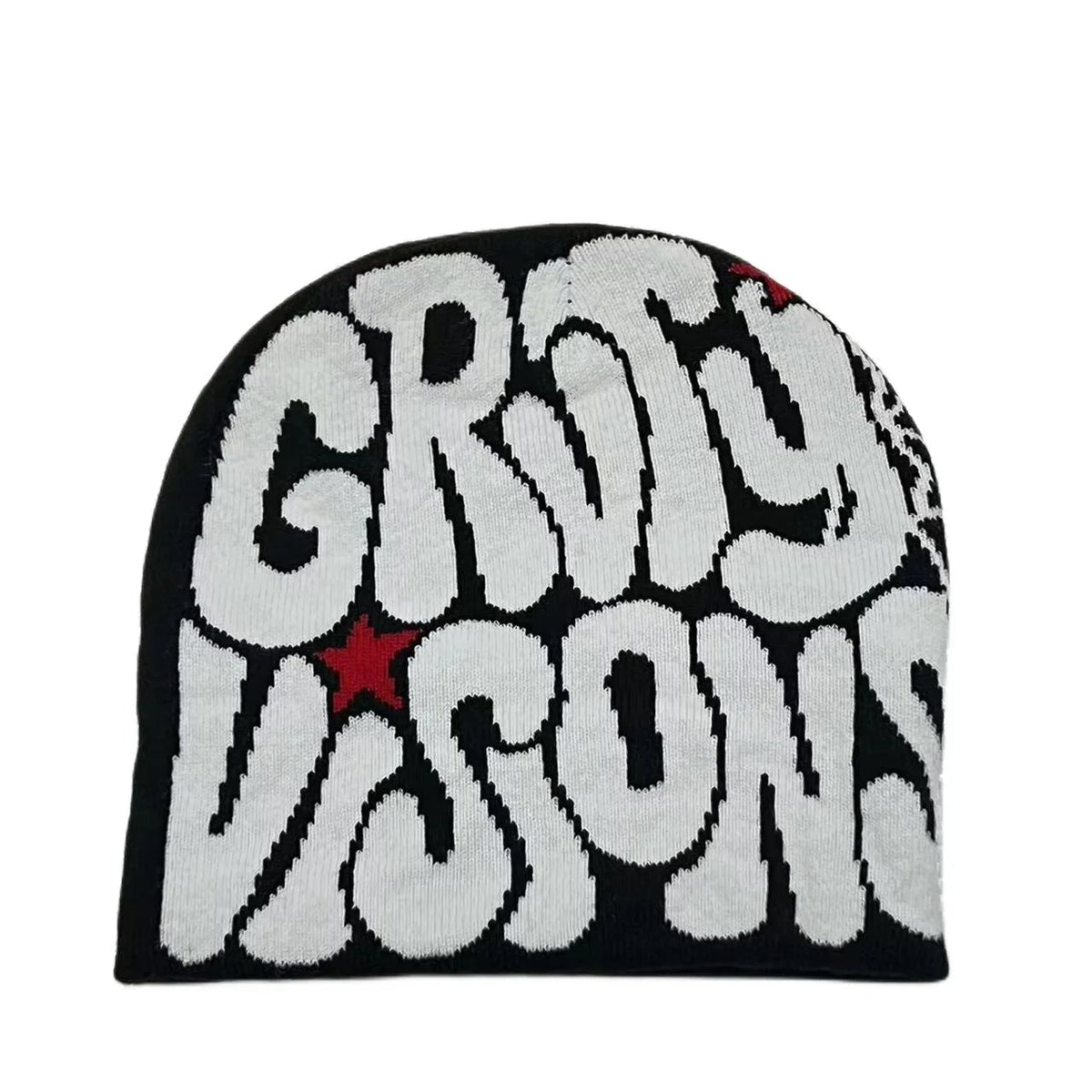 Beanie – GRVTY Y2K Print Knit