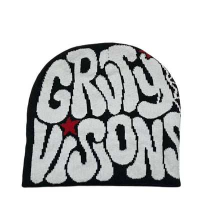 Beanie – GRVTY Y2K Print Knit