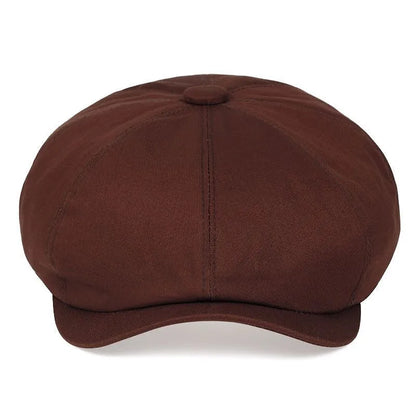 Newsboy Cap – Soft Cotton Octagonal Style With Casual Fit