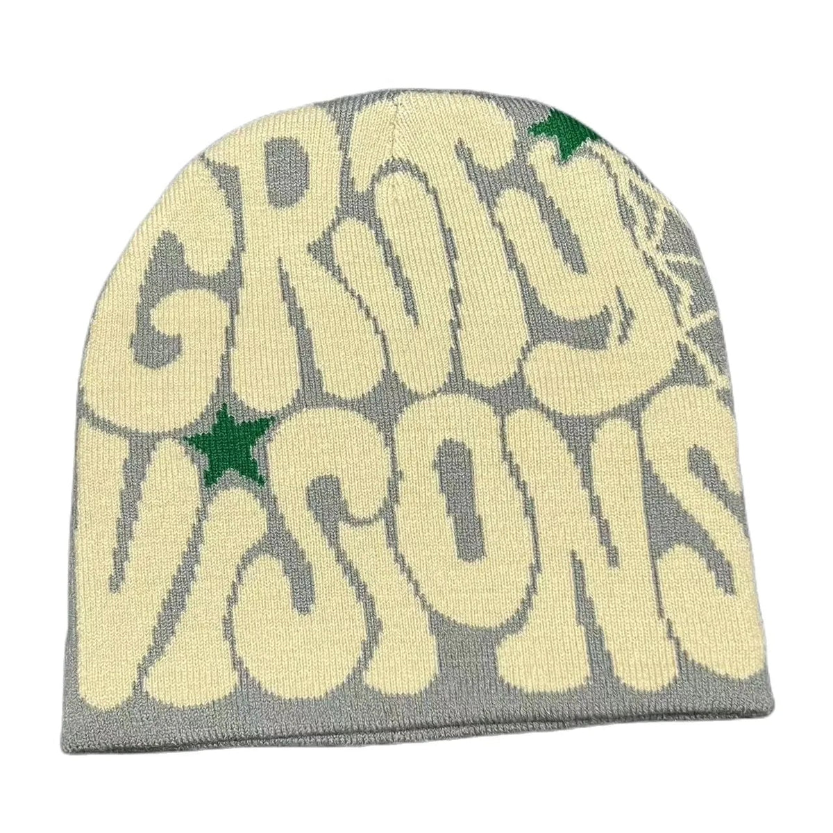 Beanie – GRVTY Y2K Print Knit