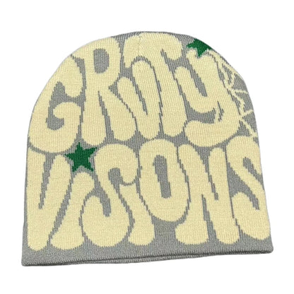 Beanie – GRVTY Y2K Print Knit