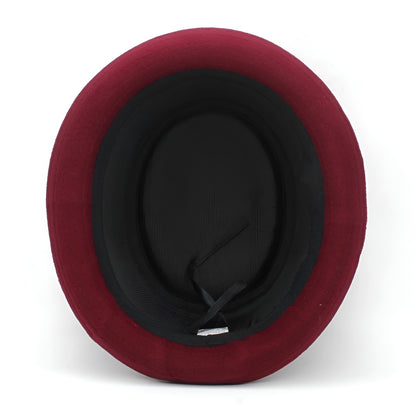 Pork Pie Hat – Wool Blend Casual Style