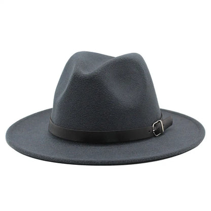 Fedora Hat – Slim Belt Accent