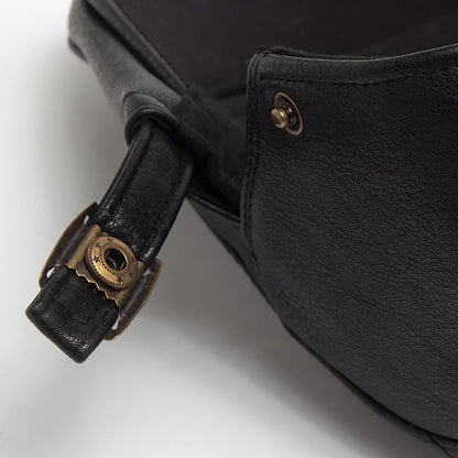 Flat Cap – Men’s Leather Design