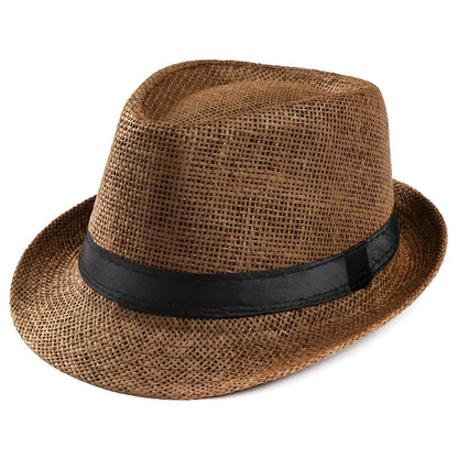 Panama Hat – Classic Woven Design with Black Band