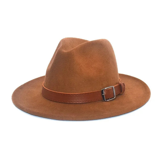 Fedora Hat – Leather Buckle Band
