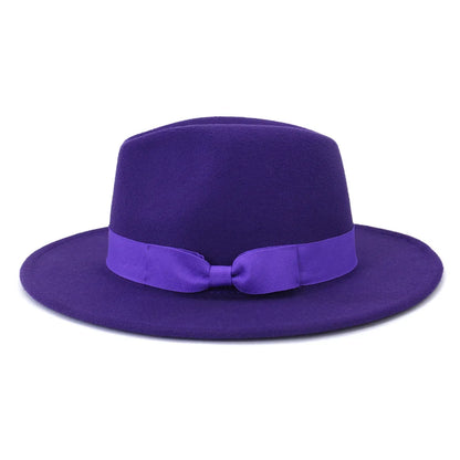 Classic Fedora Hat – Timeless Style with Bow Accent