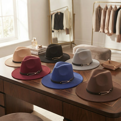 Fedora Hat – GoldenLink Classic