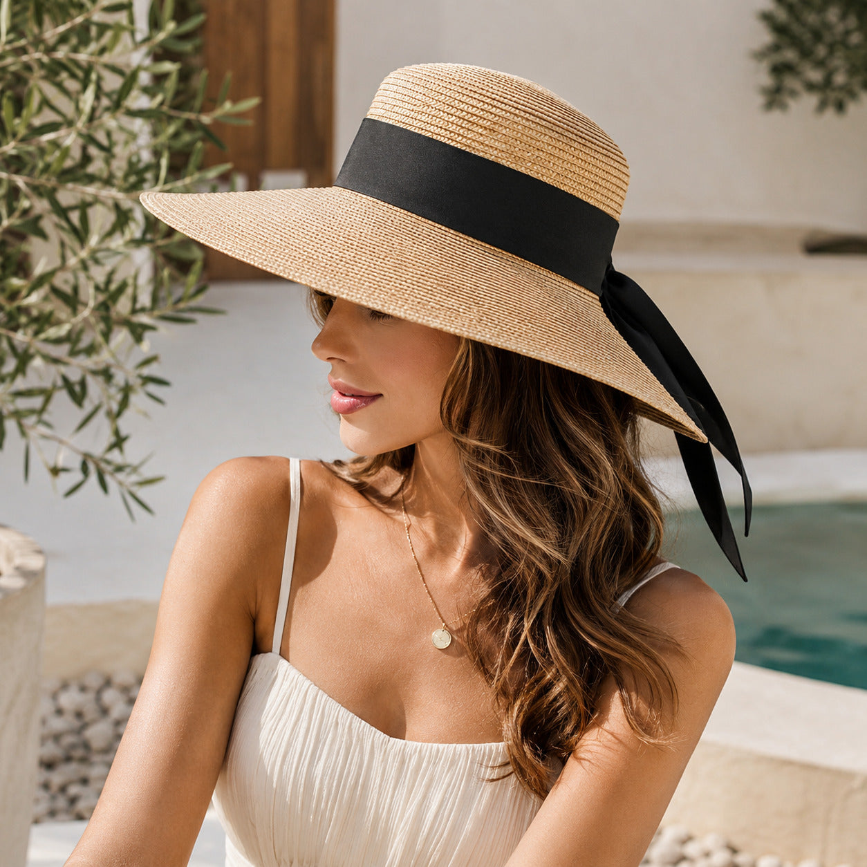 Straw Hat – Statement Wide Brim Style