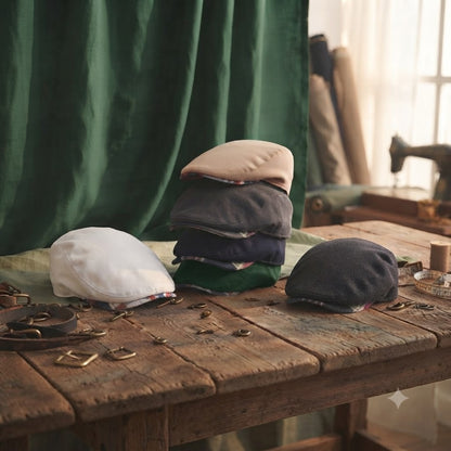 Flat Cap – Subtle Inner Brim Detail