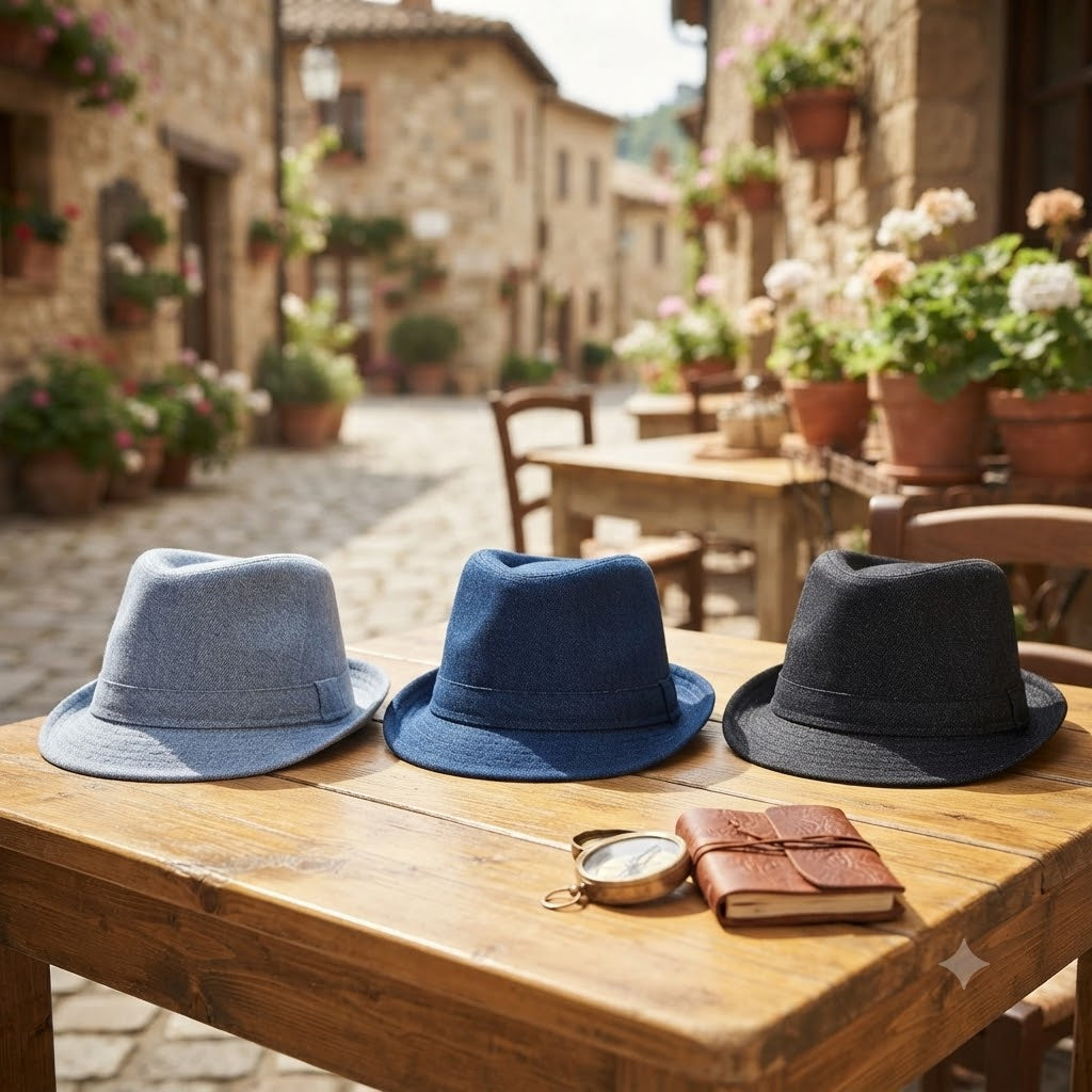 Cotton Trilby Hat – Short Brim Stylish Design