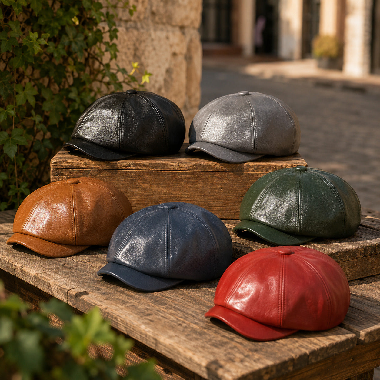 Newsboy Cap – Prestige Leather
