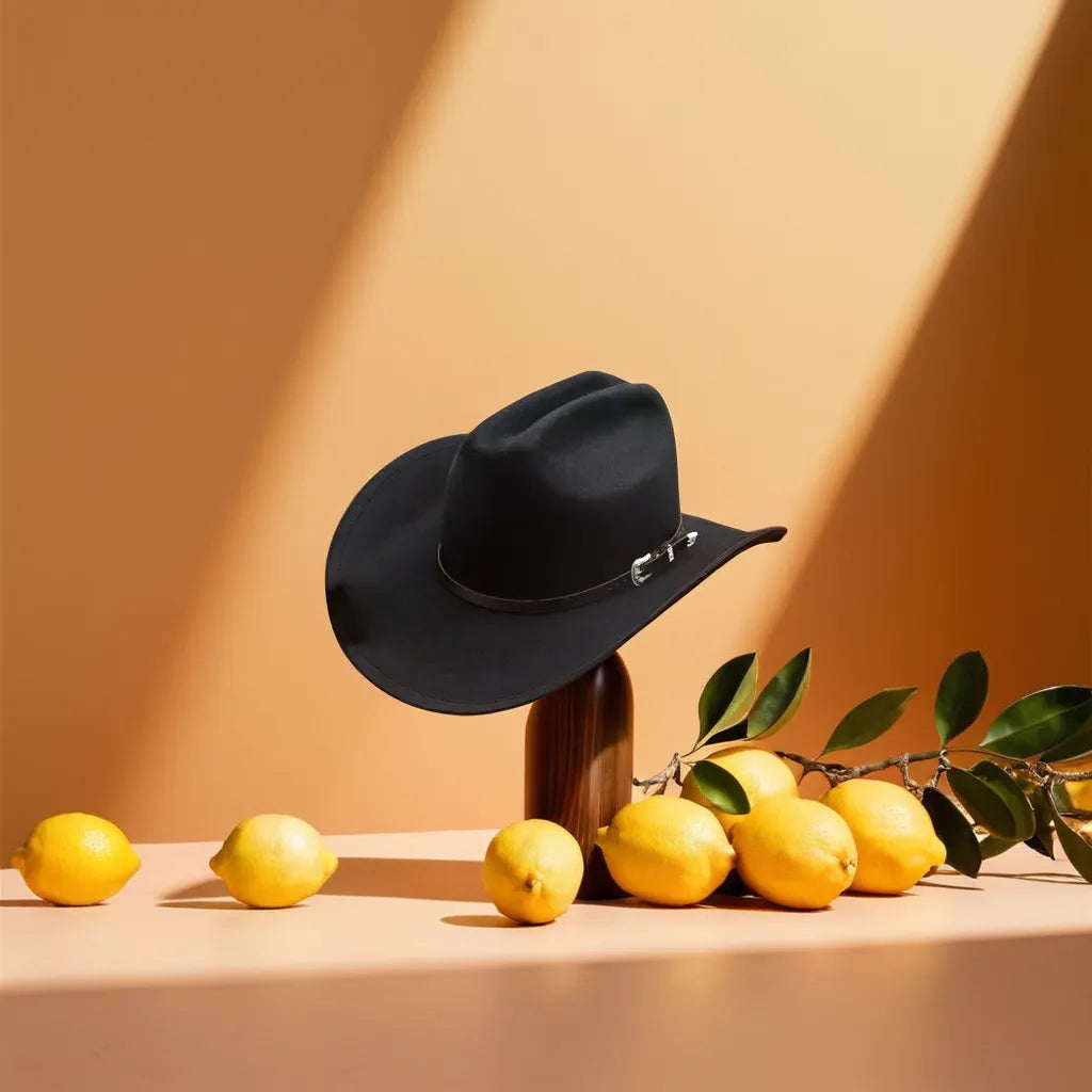 Cowboy Hat – Western Crest Iconic Far West Style